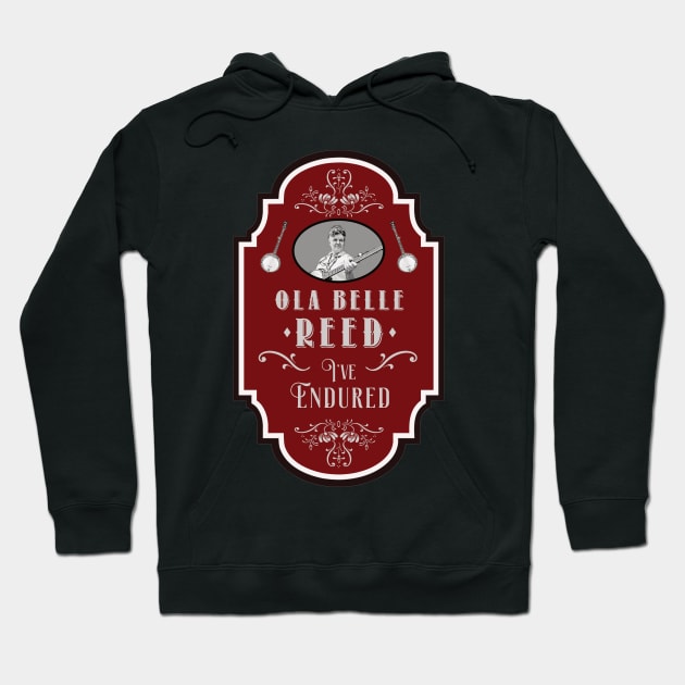 Olla Belle Reed Old Time Music Bluegrass T-Shirt Hoodie by blackjackdavey